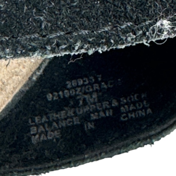 White Mountain “Boston” Black Suede Clogs Slip On Cork Sole Mules Slides | 7 - Picture 9 of 9